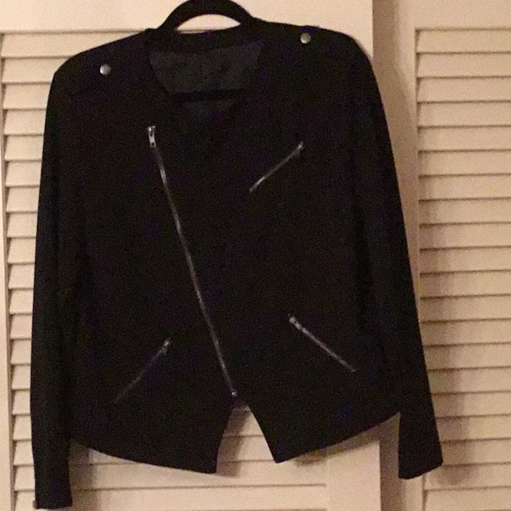 Knit Moto Jacket - Picture 1 of 5